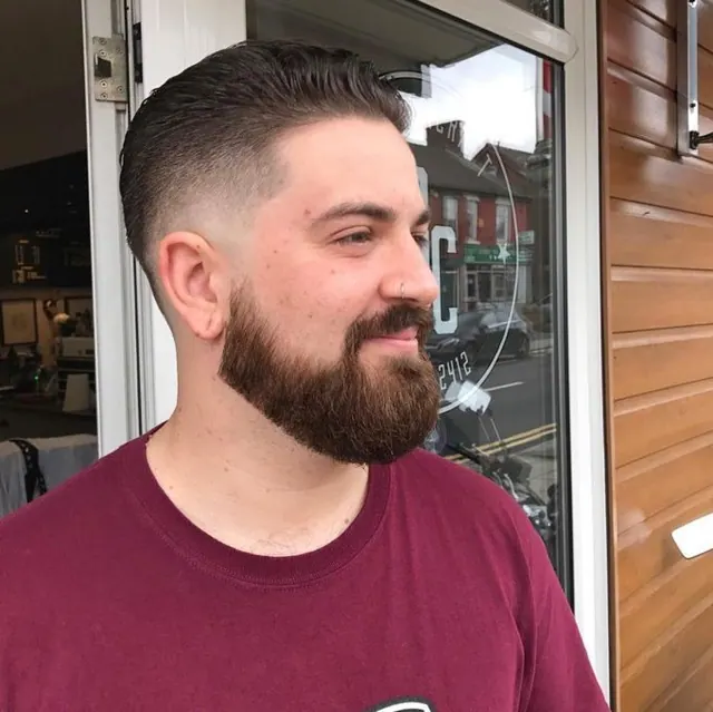 A cut and beard at Barbercraft
