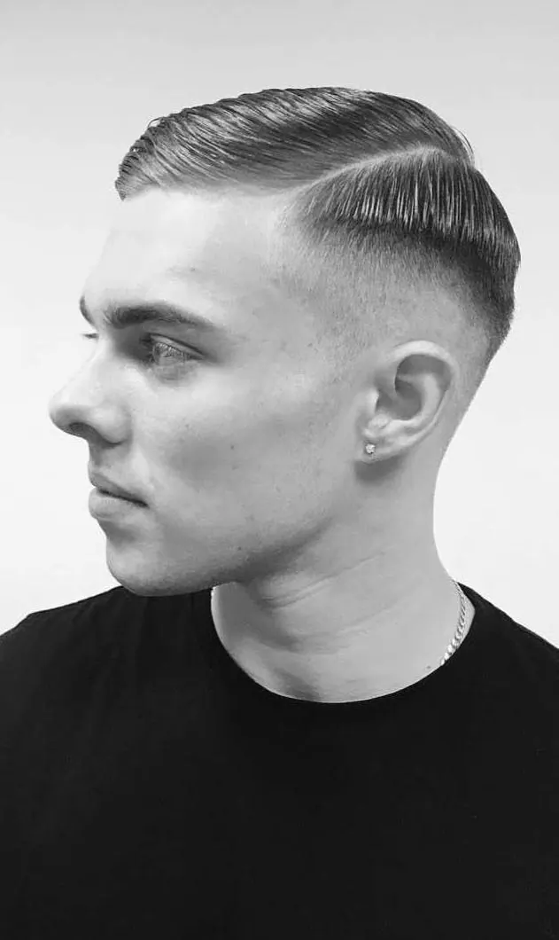 A skin fade at Barbercraft