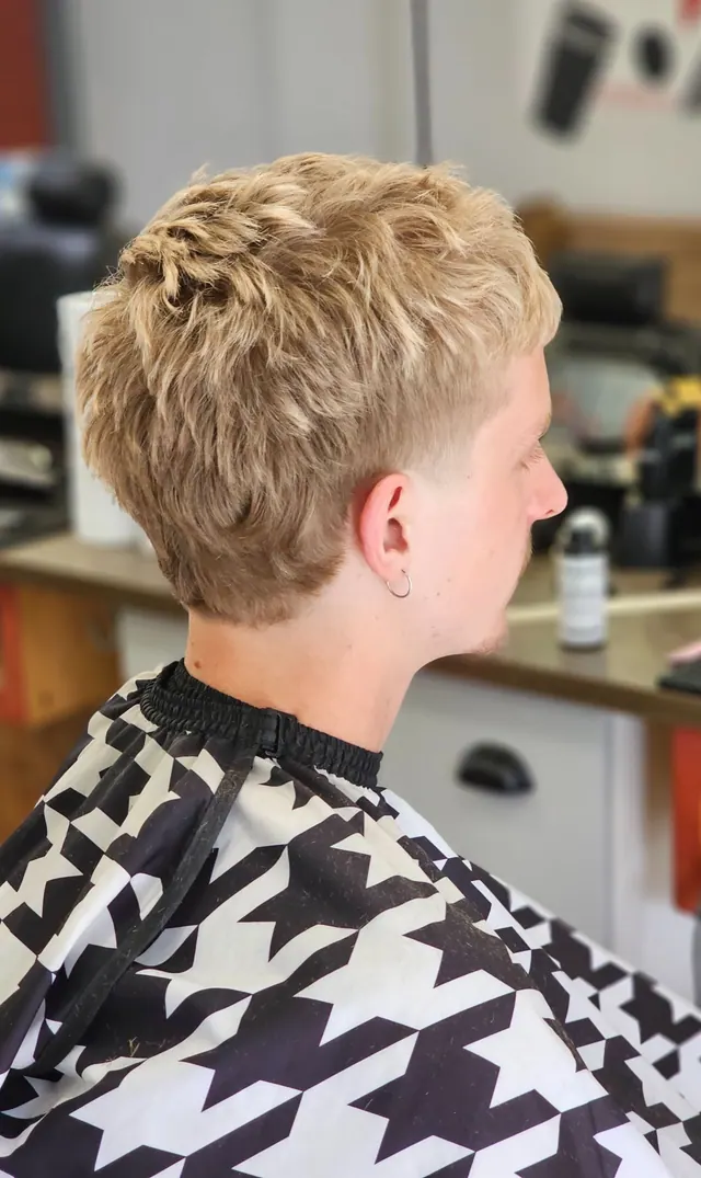 A textured cut at Barbercraft